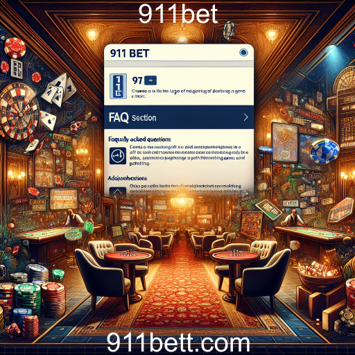 Explorando a Categoria FAQ do 911bet: Tudo o que Você Precisa Saber